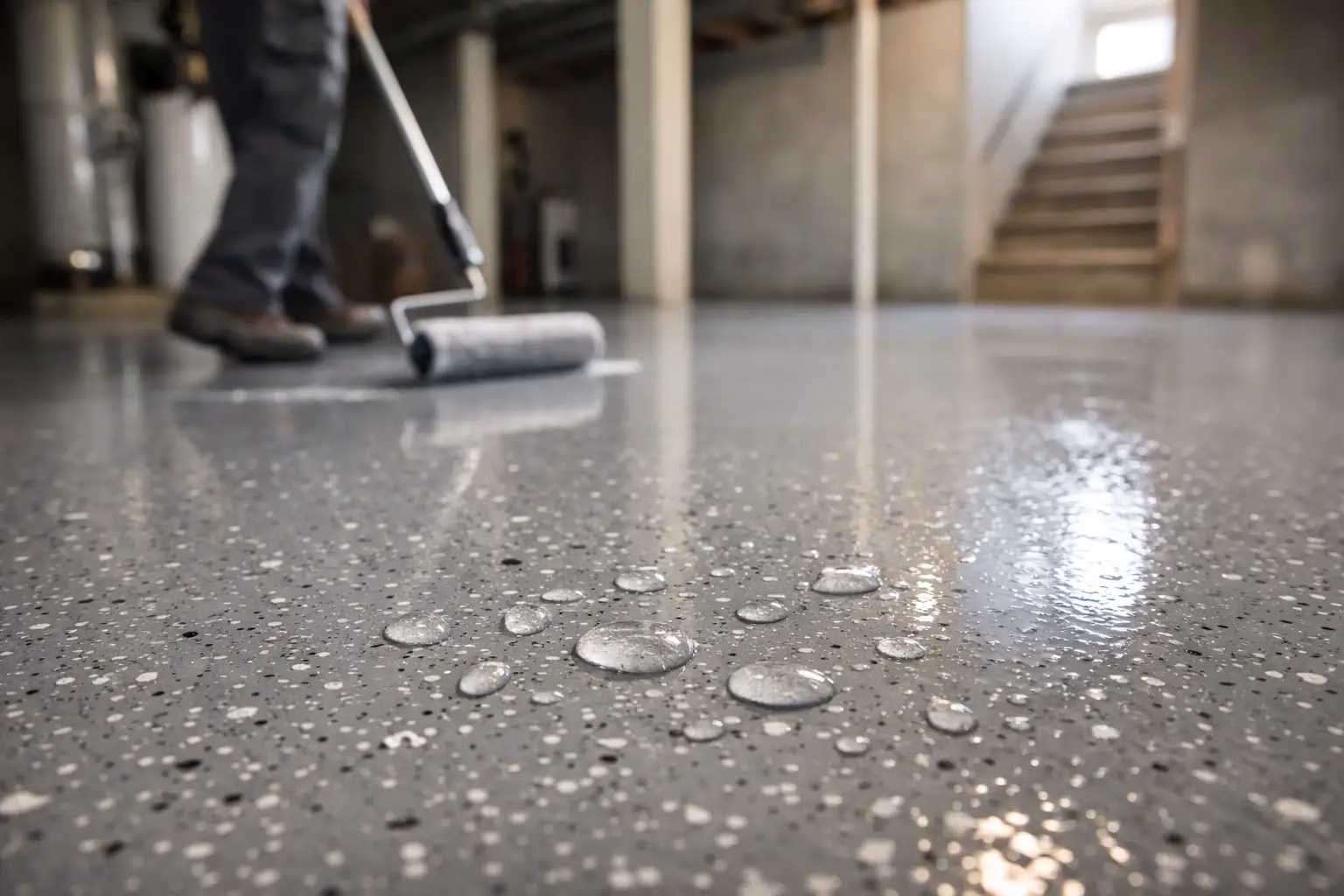 Basement Floor Coating That Lasts Through Moisture