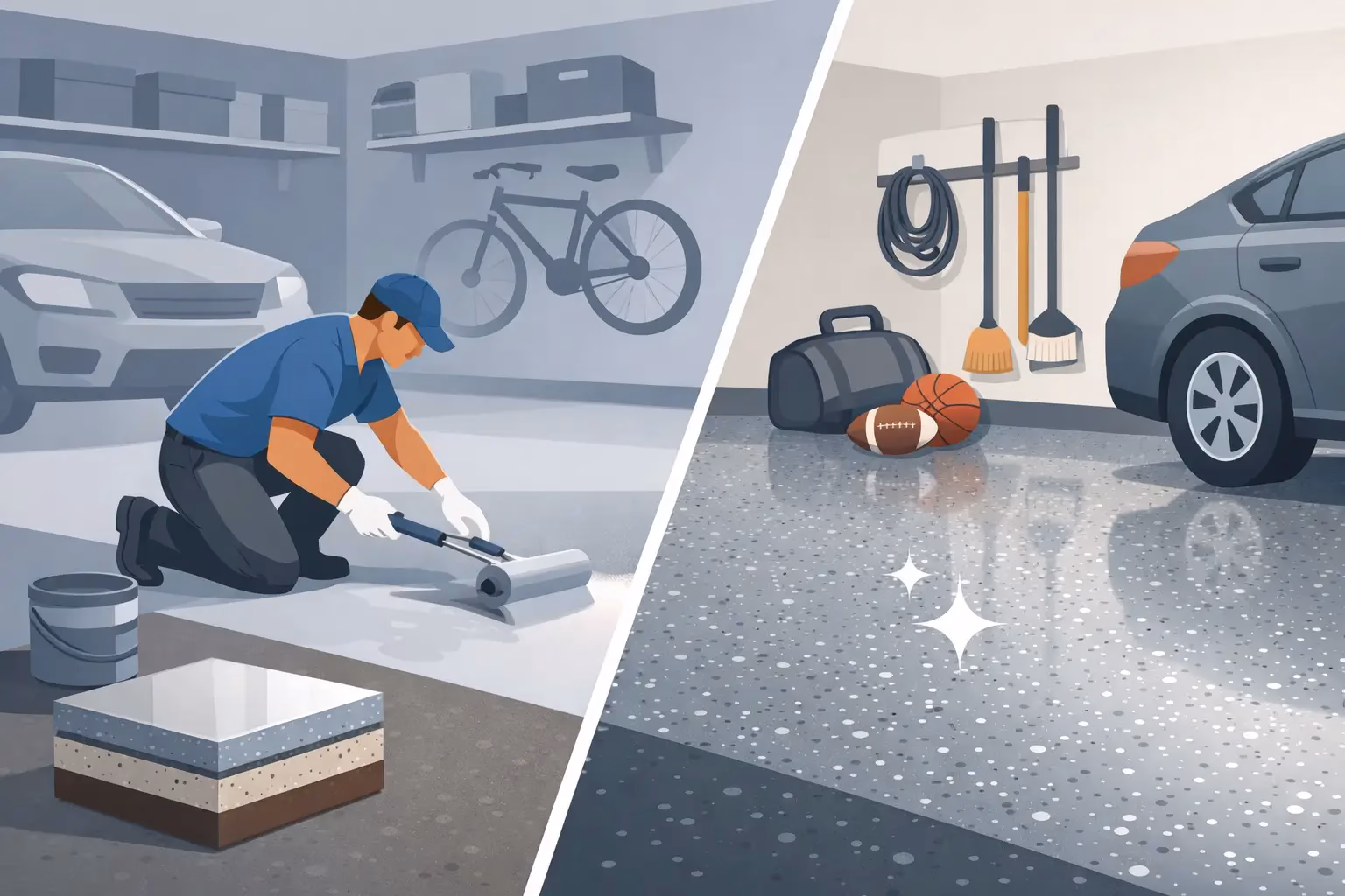 Garage Floor Coating That Actually Lasts
