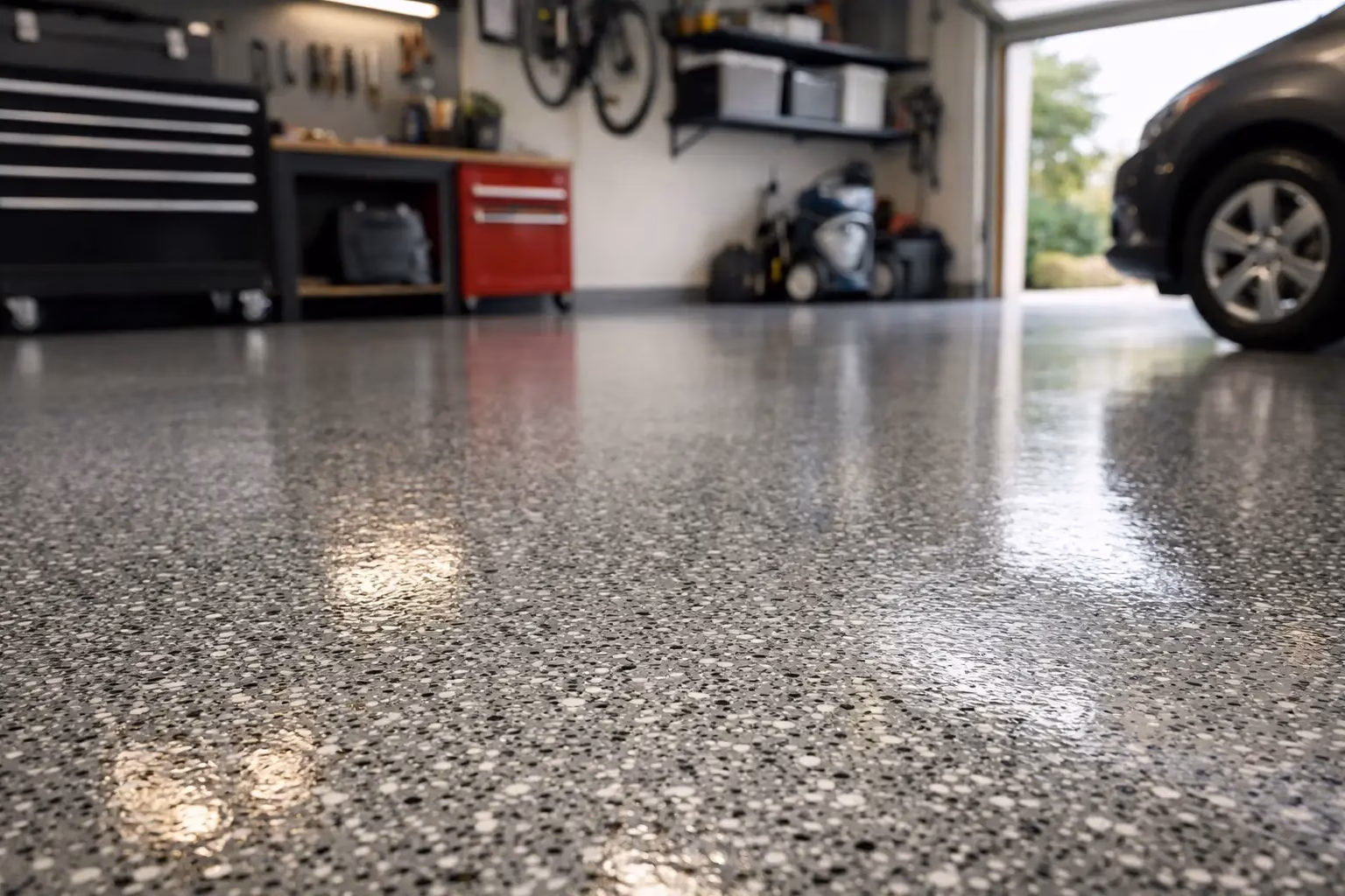 A Garage Floor Transformation That Lasts