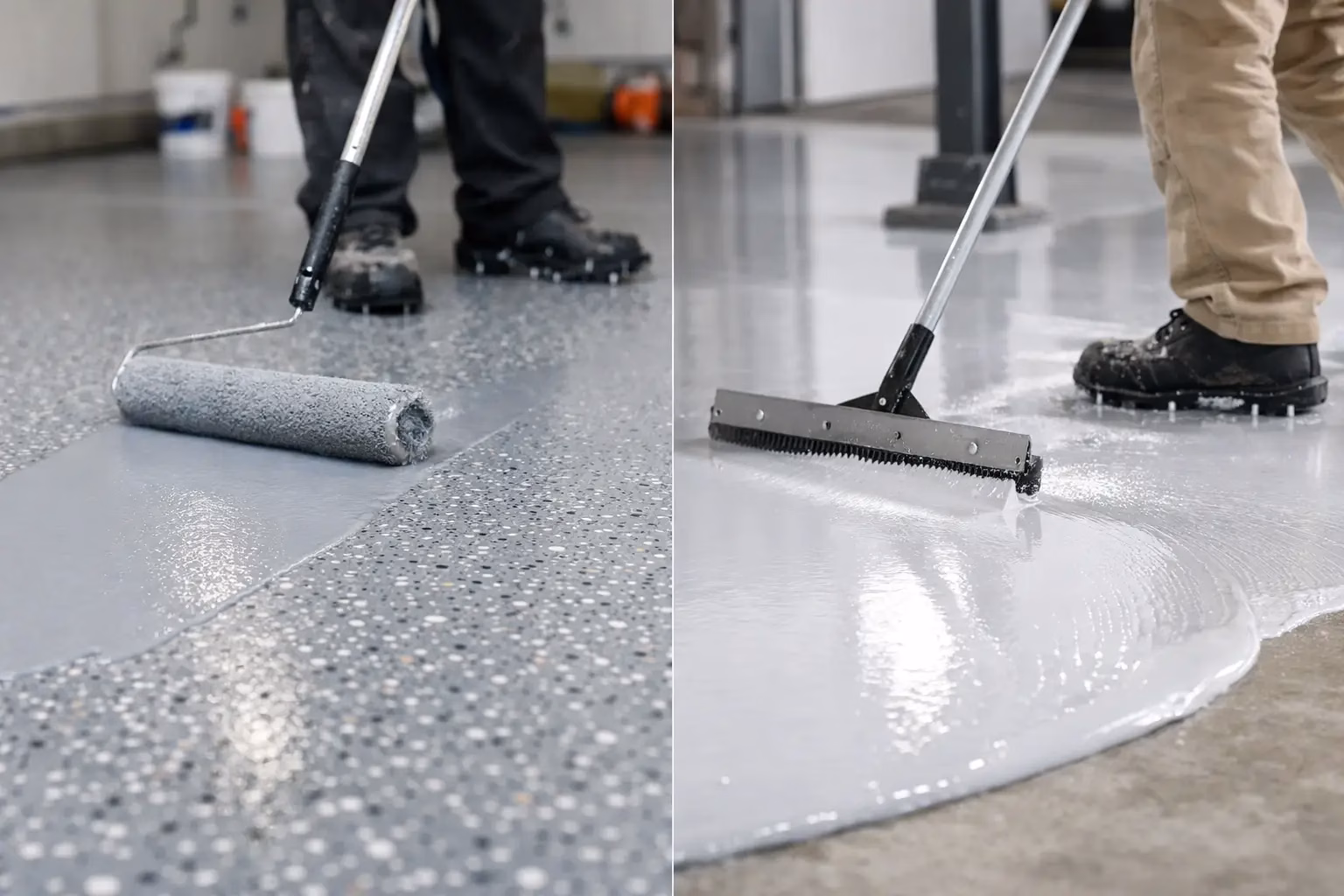 Nanospartic Versus Epoxy Floor Coatings Compared