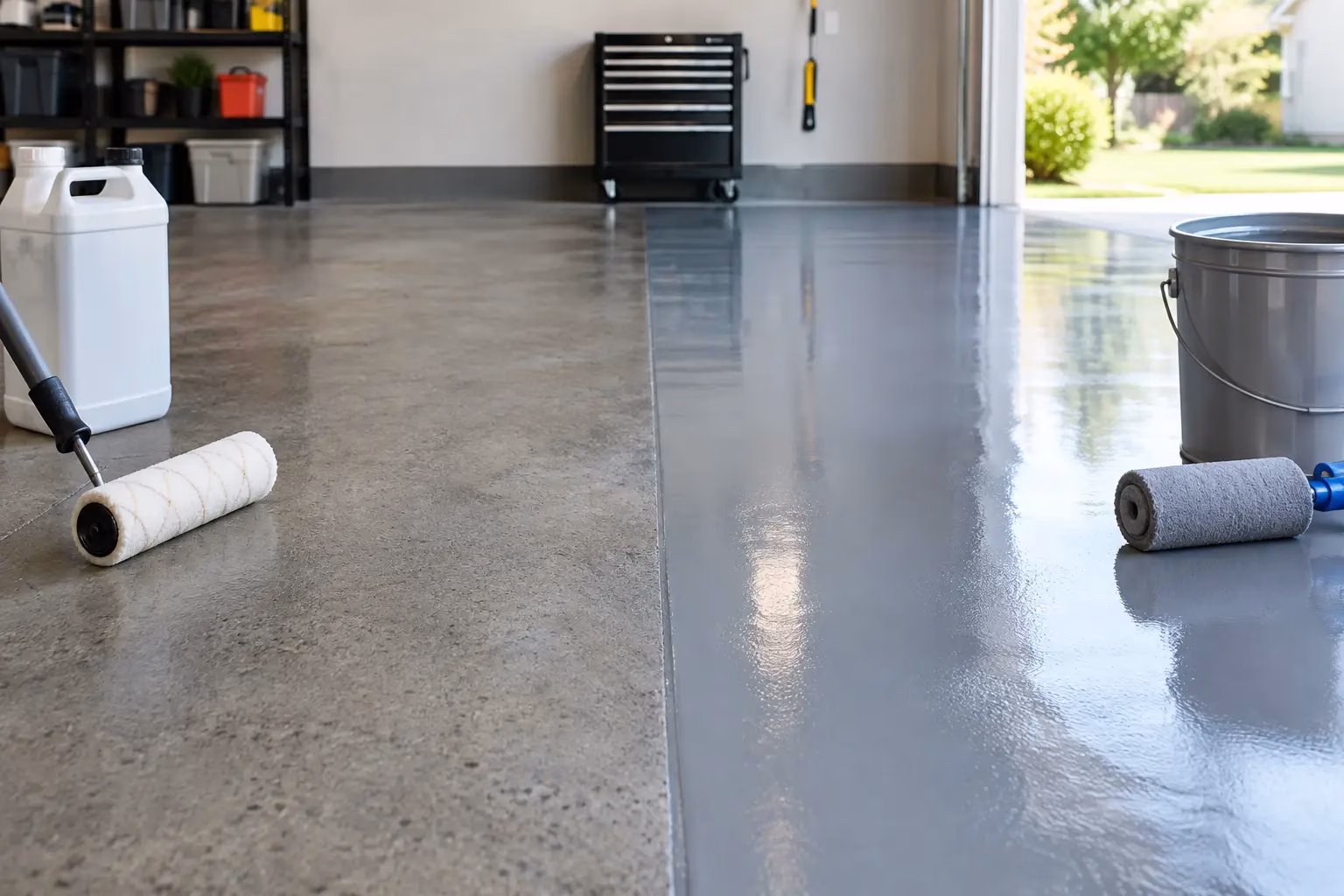 Concrete Sealer Versus Coating for Garages