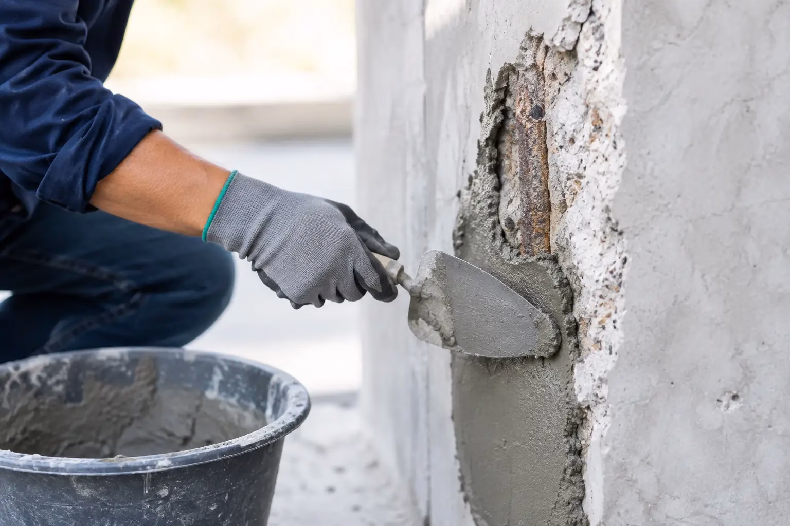 Fixing Concrete Surface Spalling Before Coating
