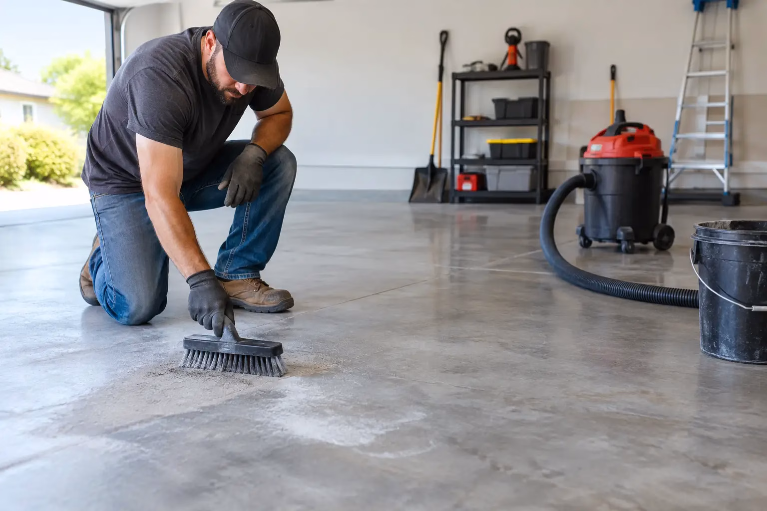 How to Prep Garage Concrete for a Lasting Floor