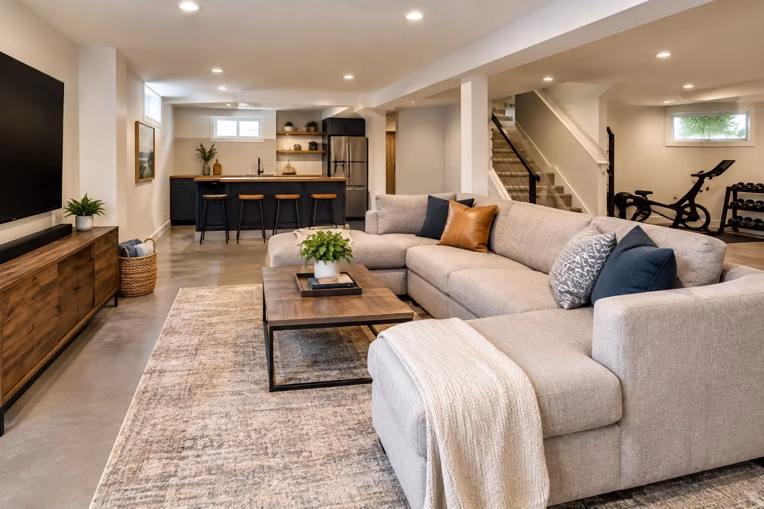 Basement Floor Makeover Ideas Built to Last