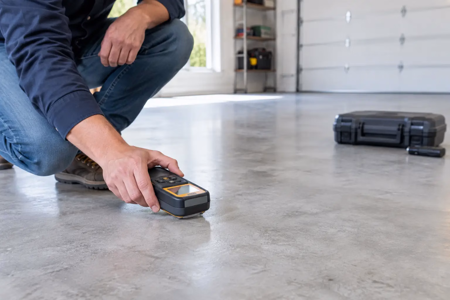 Concrete Moisture Testing Guide for Garage Floors