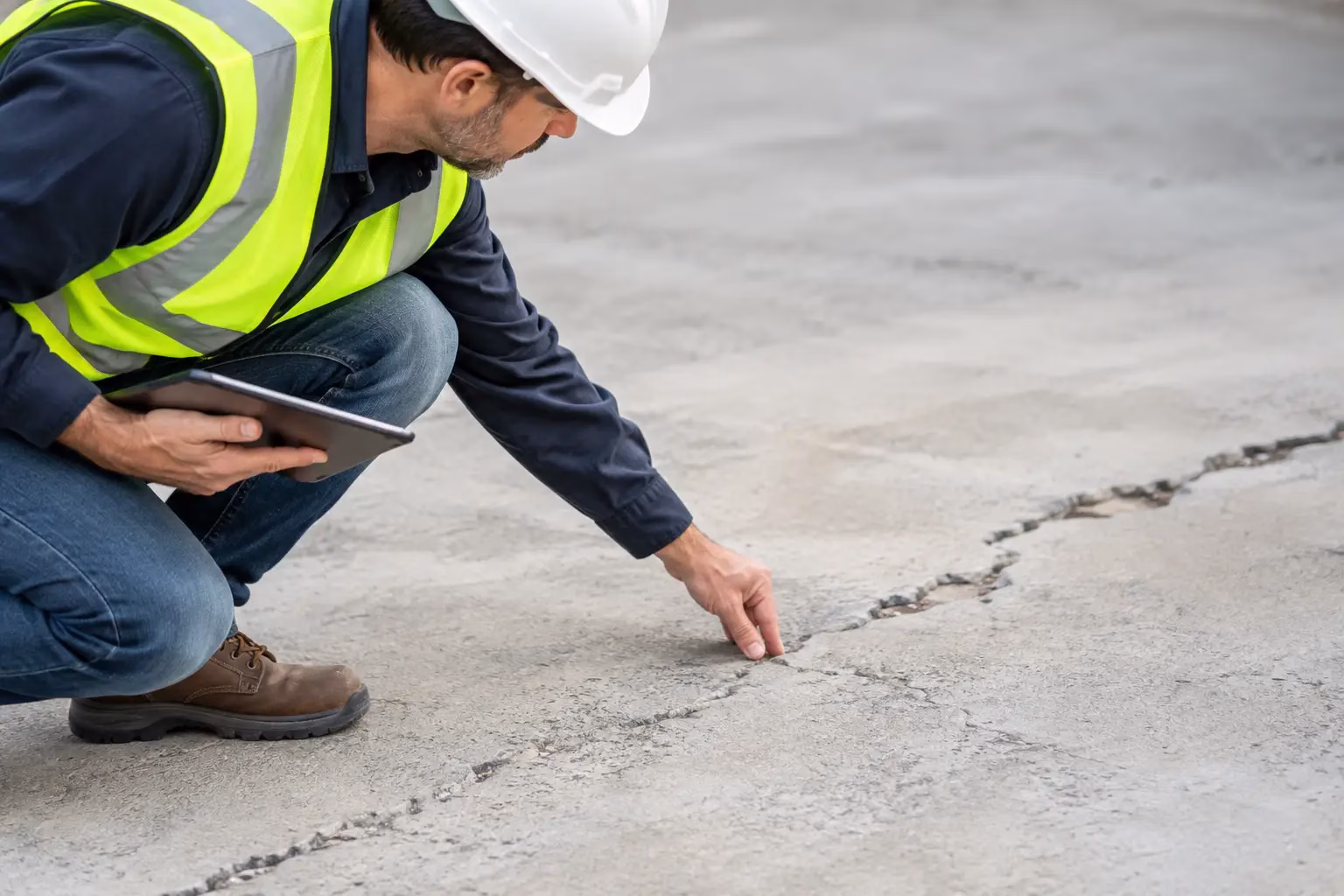How to Assess Concrete Damage Before Coating